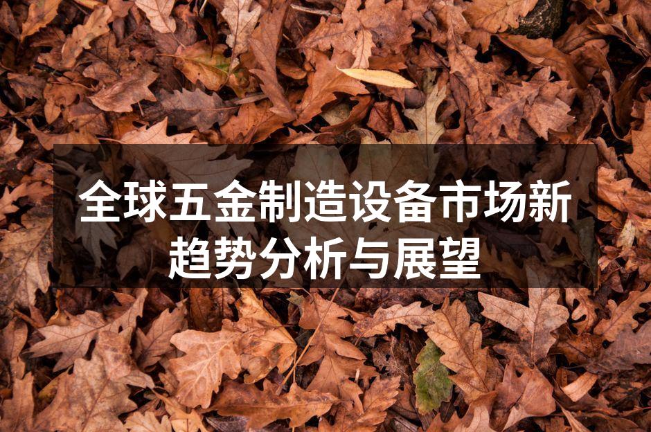 智能化五金制造设备